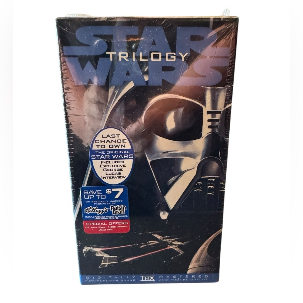 Star Wars Trilogy VHS Box Set Sealed